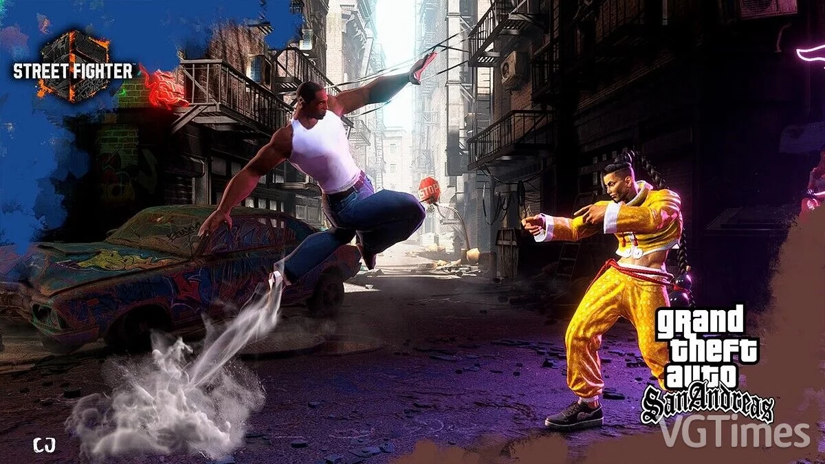 Street Fighter 6 — Си Джей вместо Кена