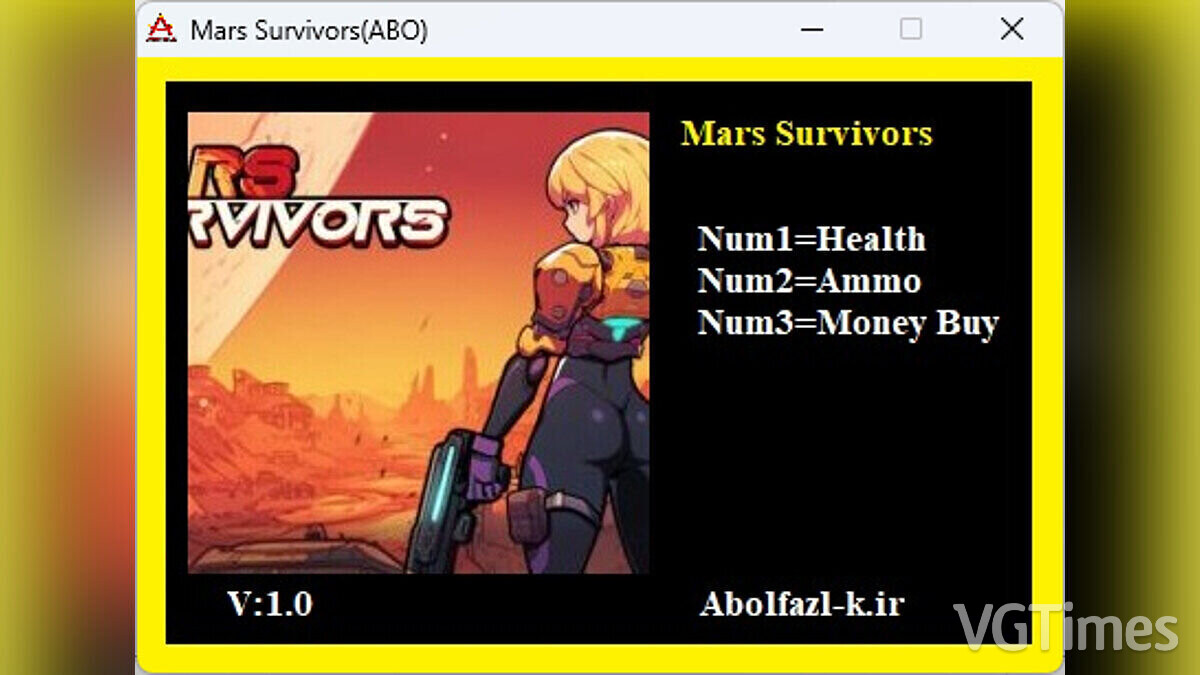 Mars Survivors — Трейнер (+3) [1.0]