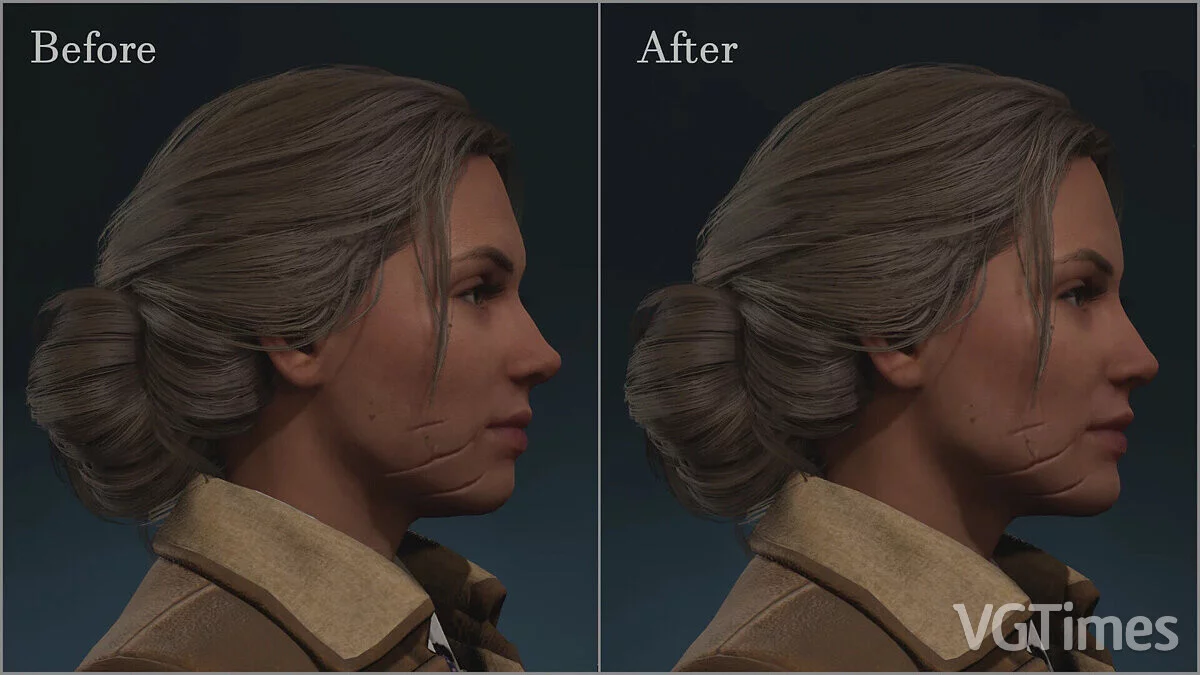 Hogwarts Legacy — Улучшенное женское лицо № 3