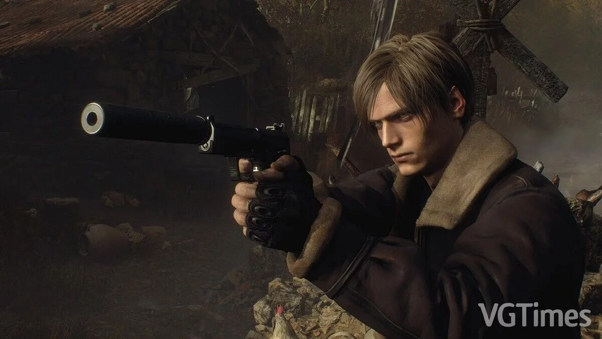 Resident Evil 4 Remake (2023) — USP-S из игры Counter Strike 2