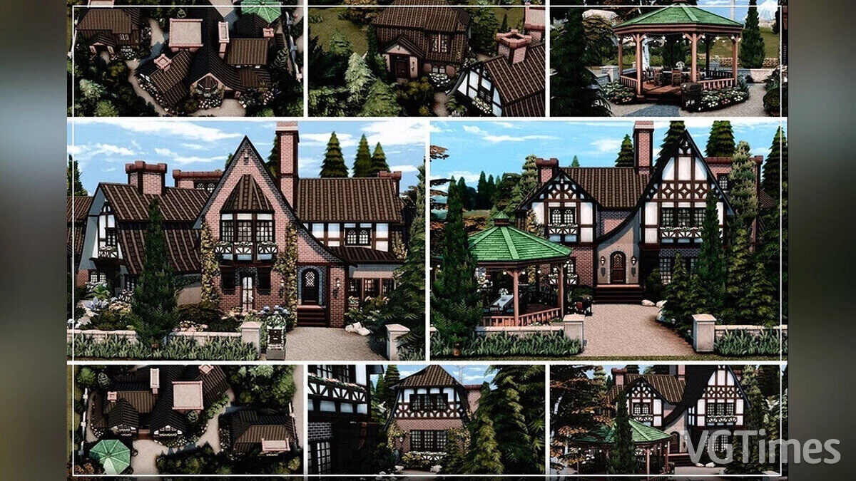 The Sims 4 — Винденбургская тюдоровская вилла