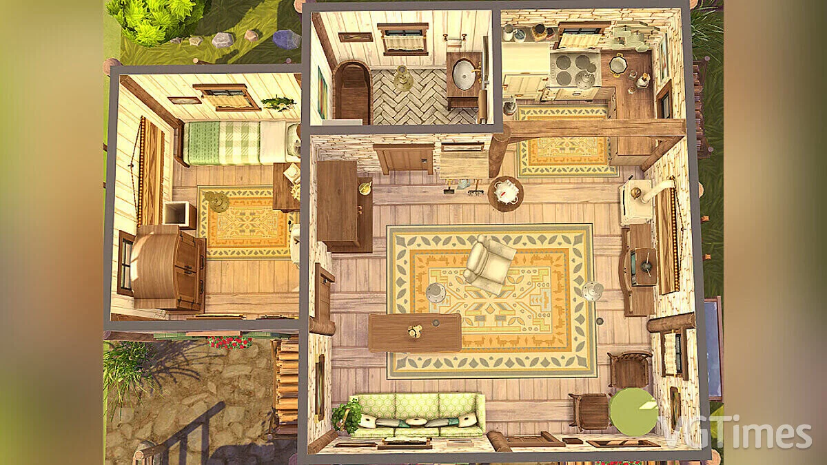 The Sims 4 — Альпийская горная хижина