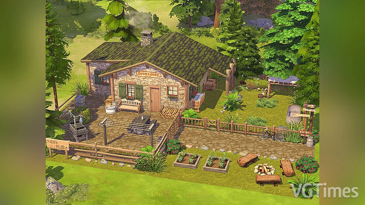 The Sims 4 — Альпийская горная хижина