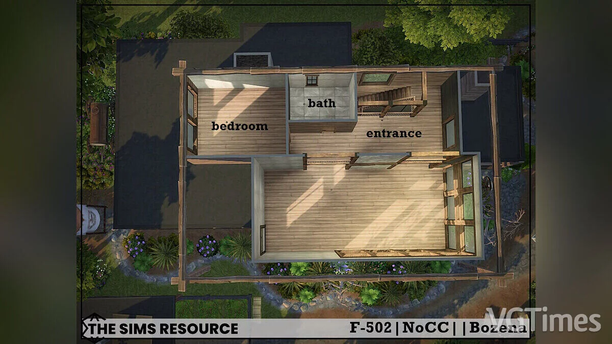 The Sims 4 — Дом F-502