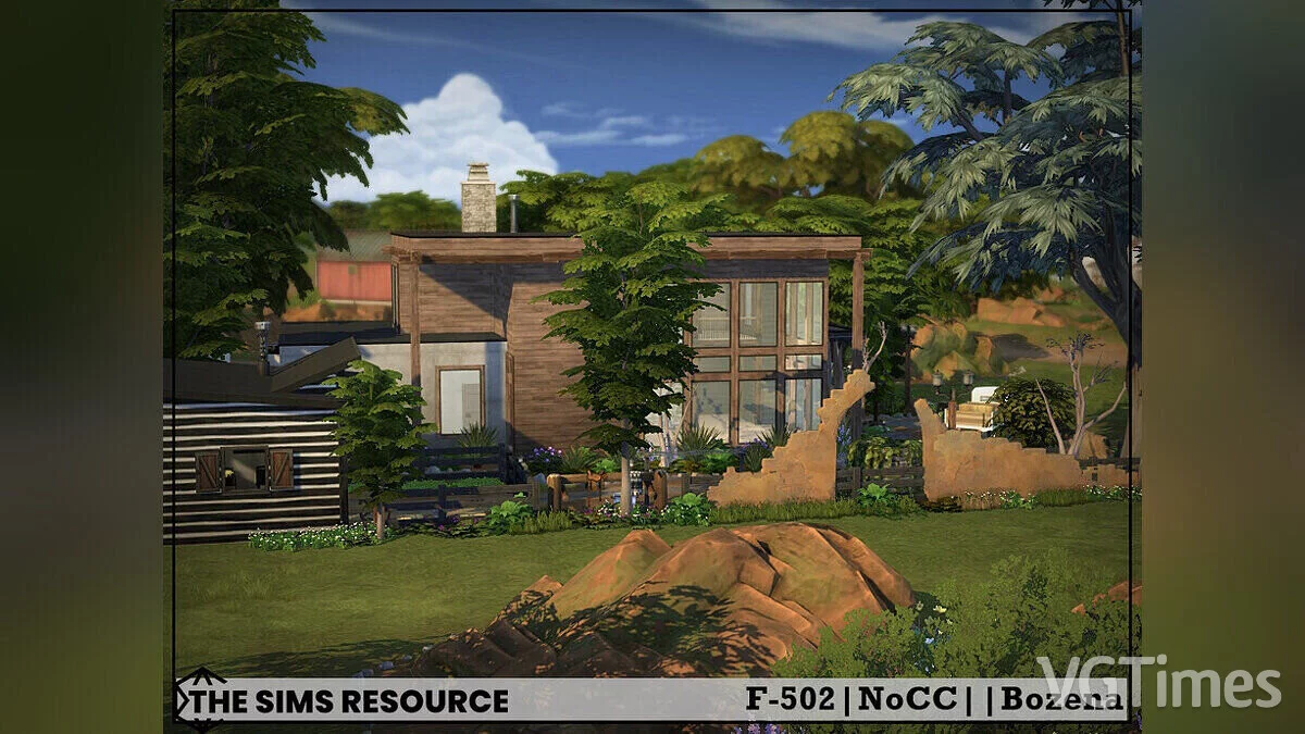 The Sims 4 — Дом F-502