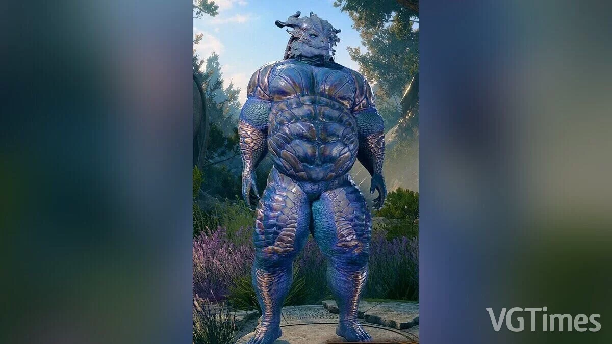 Baldur&#039;s Gate 3 — Драконорожденный с большим животом