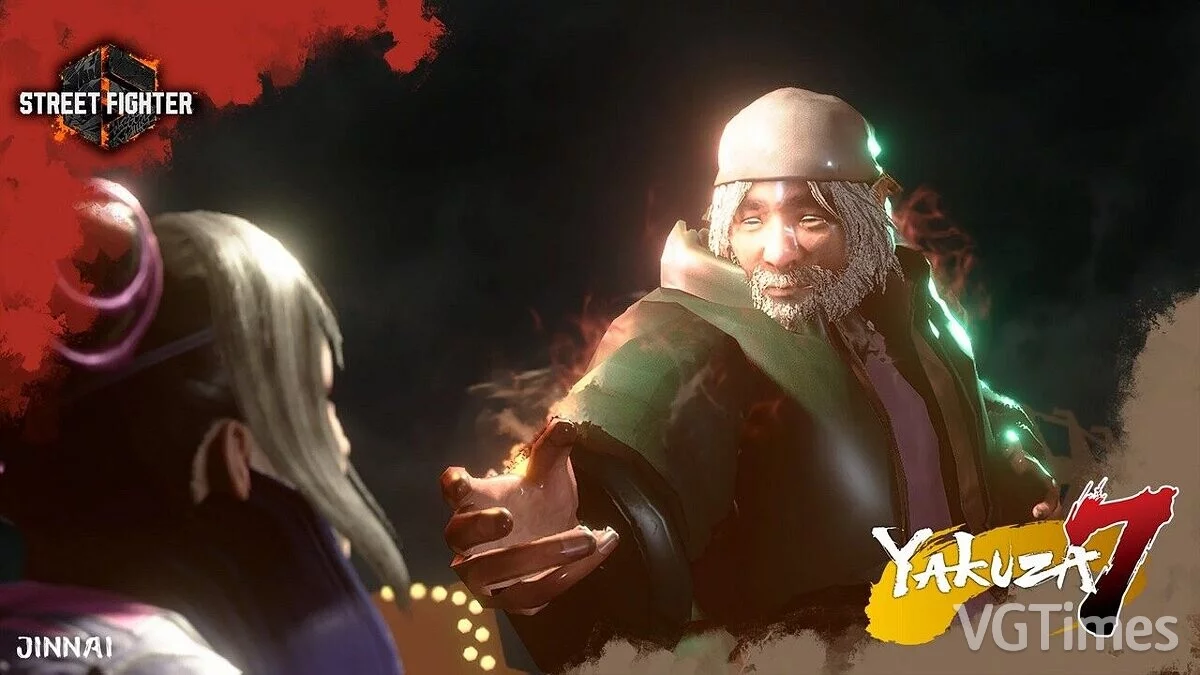 Street Fighter 6 — Джиннай из игры Yakuza 7