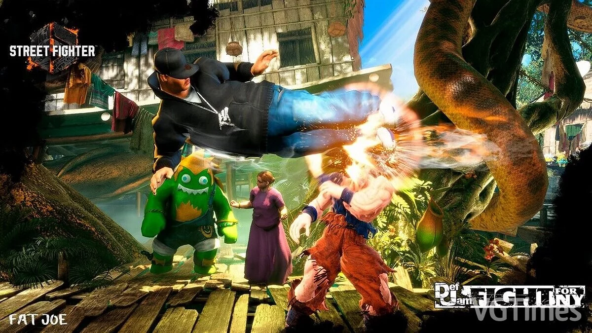 Street Fighter 6 — Фэт Джо вместо Зангиева