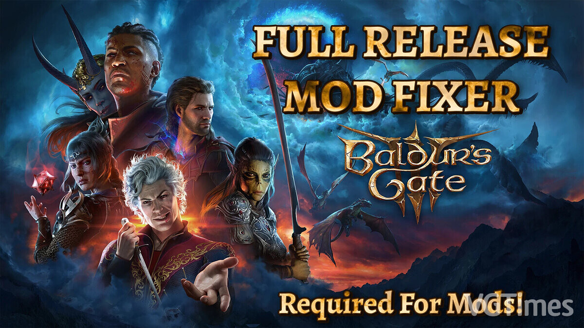Baldur&#039;s Gate 3 — Full Release Mod Fixer