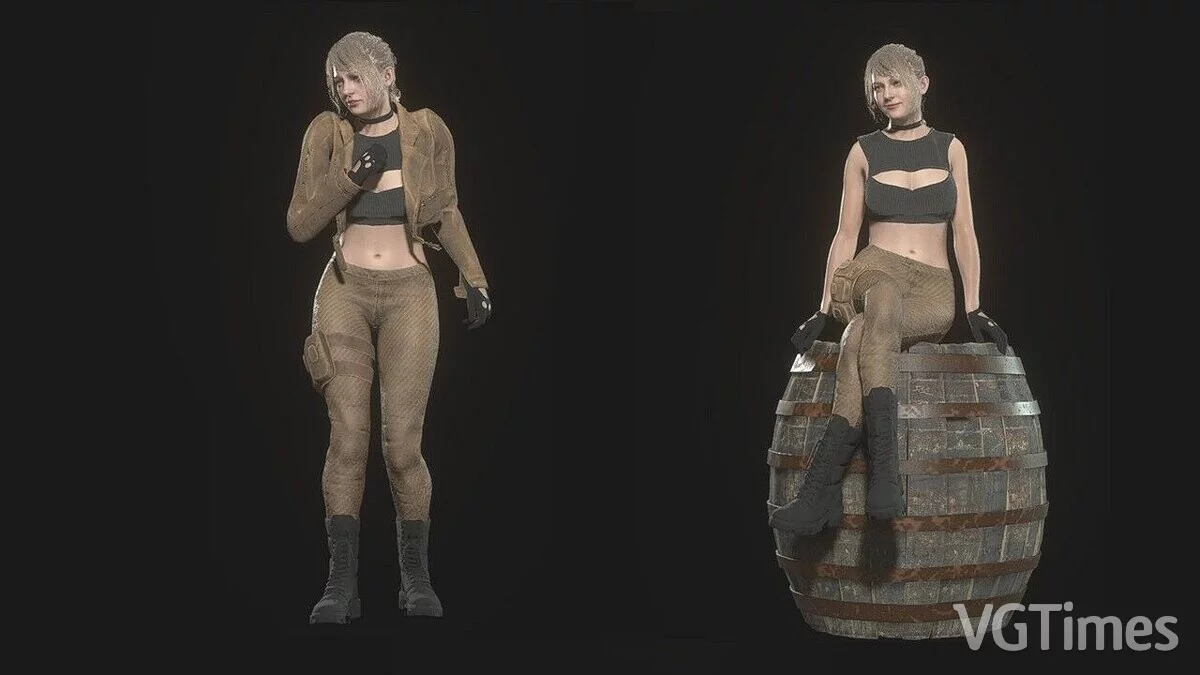 Resident Evil 4 Remake (2023) — Эшли байкерша