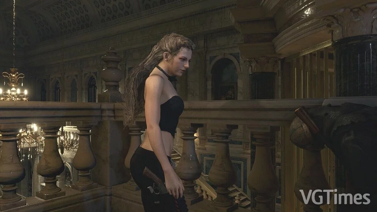 Resident Evil 4 Remake (2023) — Эшли с длинными волосами