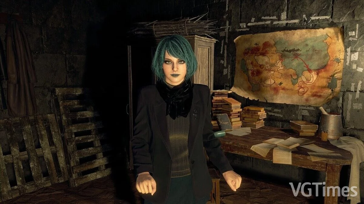 Resident Evil 4 Remake (2023) — Эшли в стиле Гвен