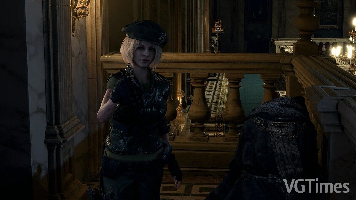 Resident Evil 4 Remake (2023) — Эшли в униформе S.T.A.R.S.