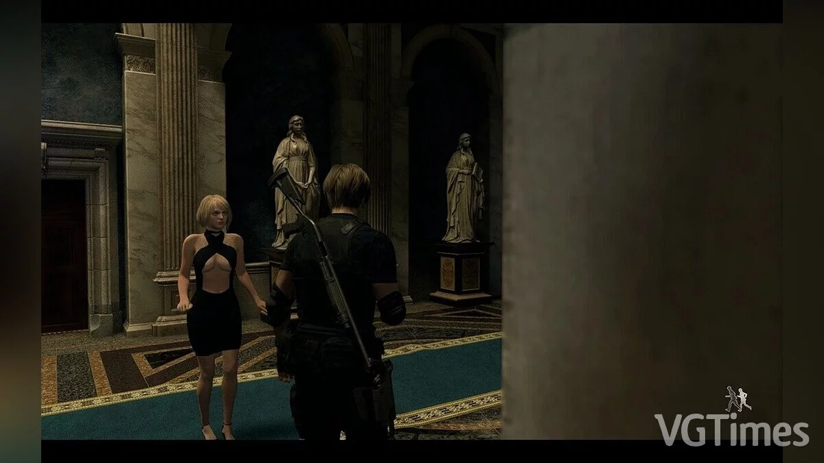 Resident Evil 4 Remake (2023) — Эшли в вечернем платье