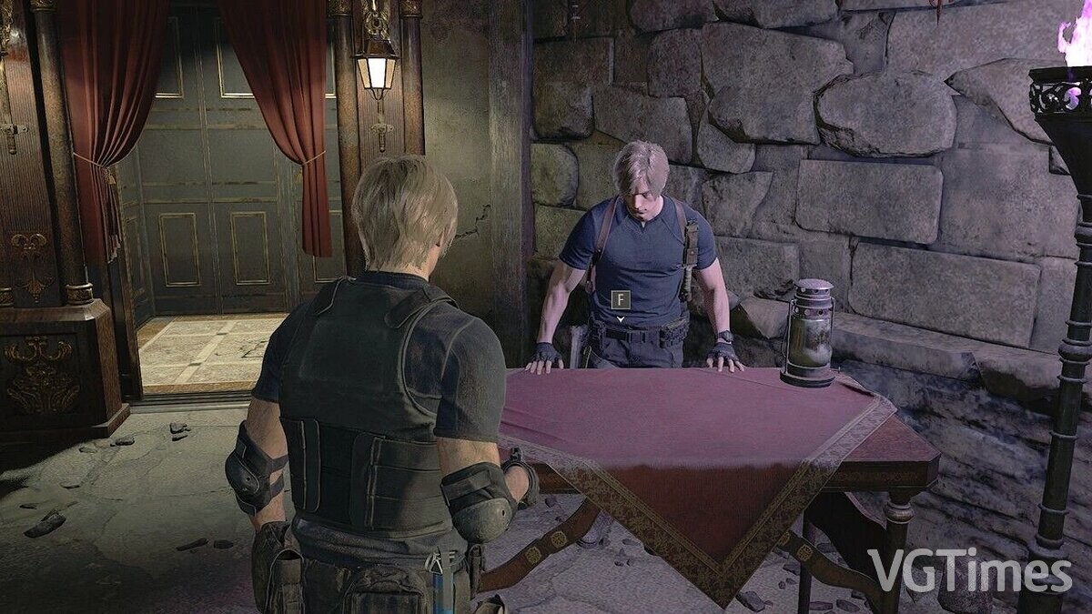 Resident Evil 4 Remake (2023) — Леон заменяет Торговца