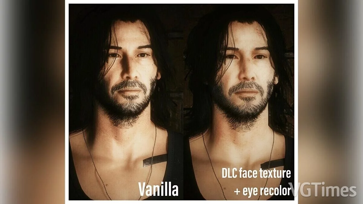 Cyberpunk 2077 — Лицо Сильыерхенда из DLC Phantom Liberty