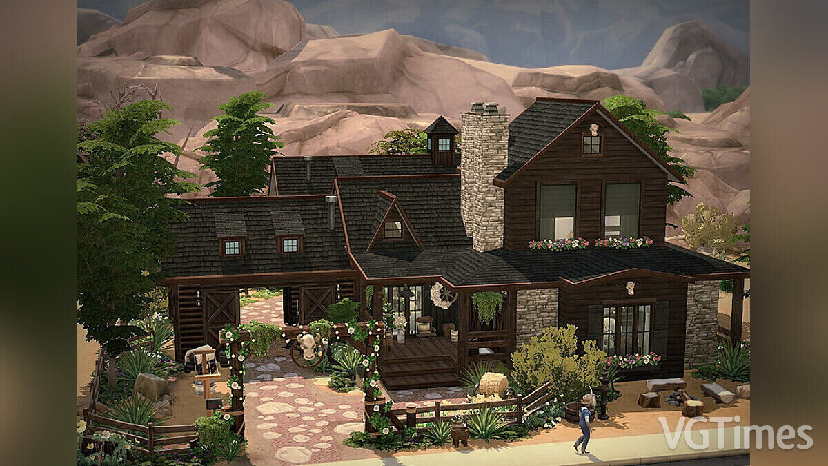 The Sims 4 — Небольшой загородный дом
