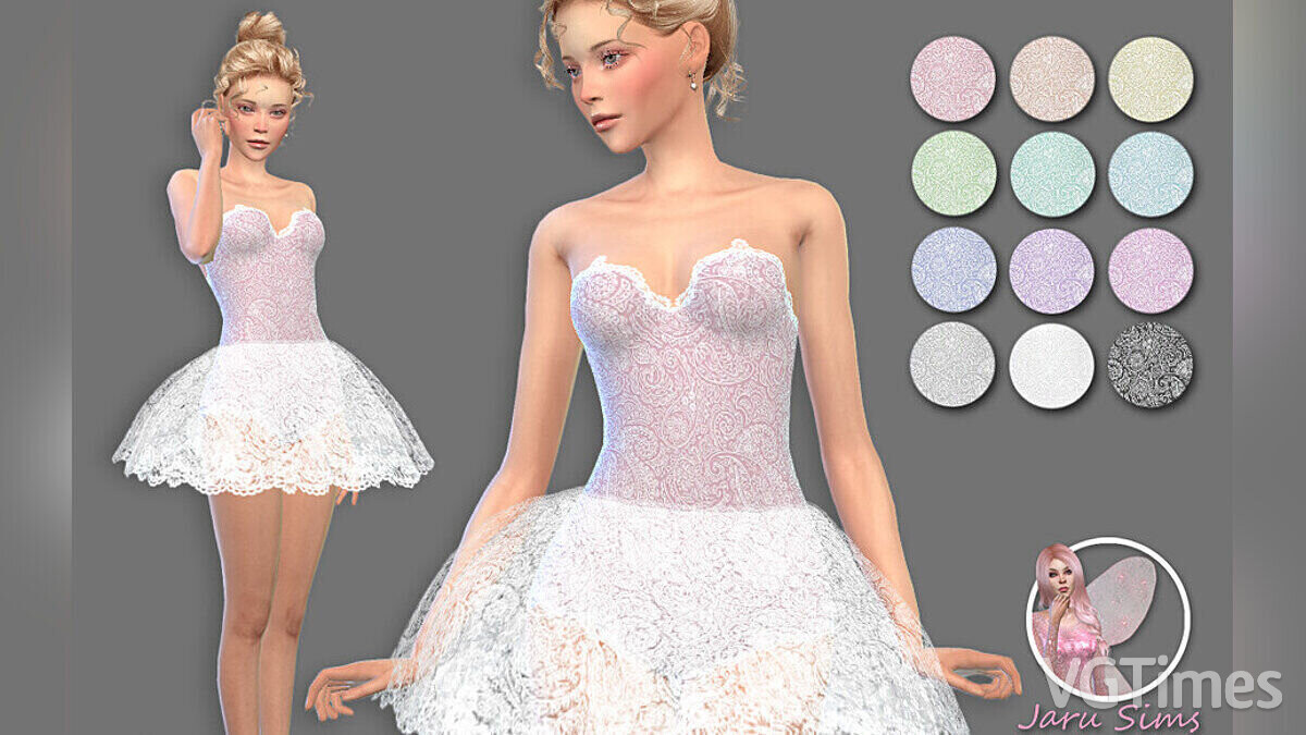 The Sims 4 — Платье балерины