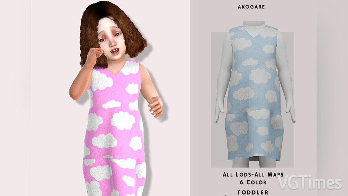 The Sims 4 — Платье T-Amaya
