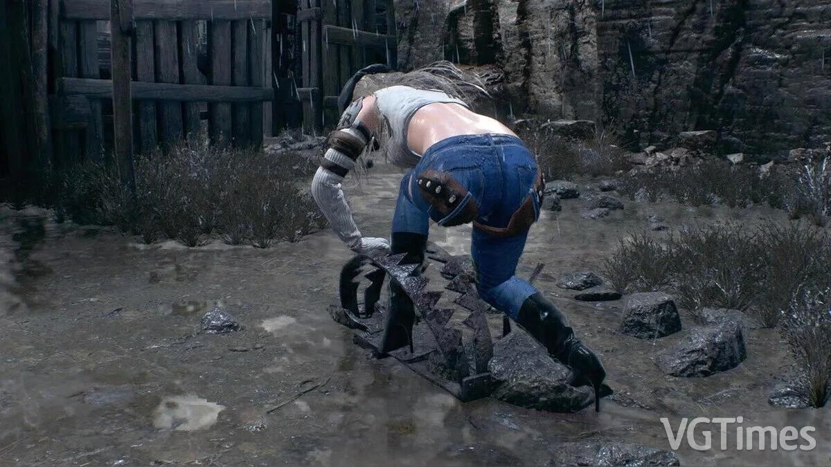 Resident Evil 4 Remake (2023) — Синий джинсовый наряд для Эшли