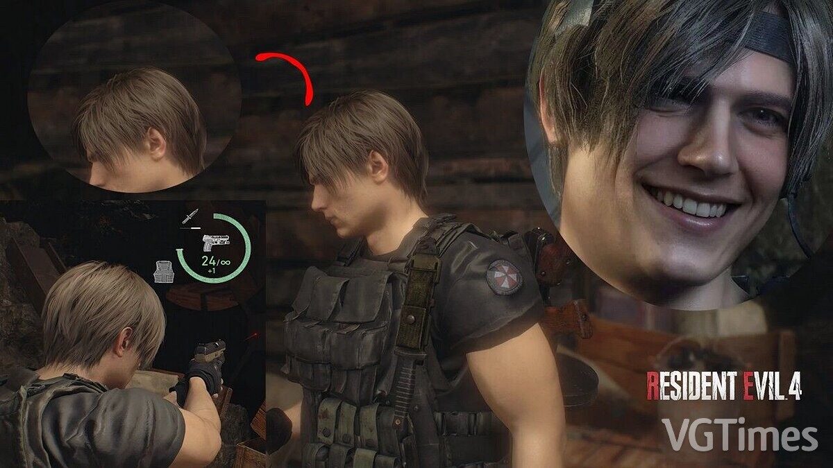 Resident Evil 4 Remake (2023) — Удаление кошачьих ушей