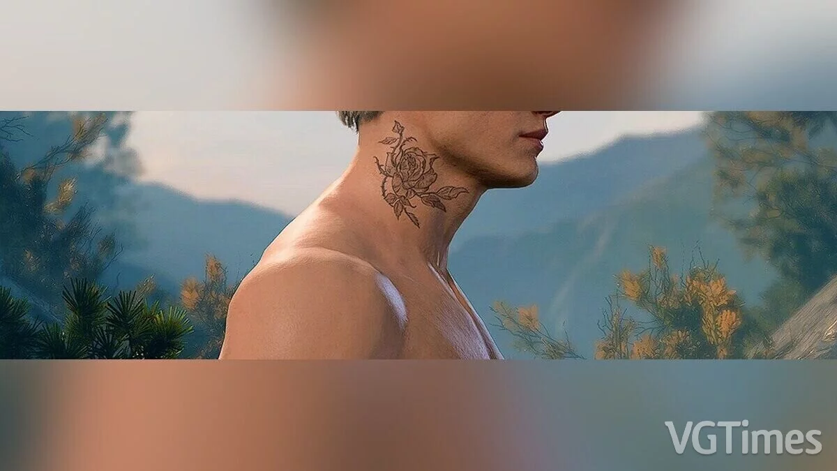 Baldur&#039;s Gate 3 — Улучшенная татуировка розы