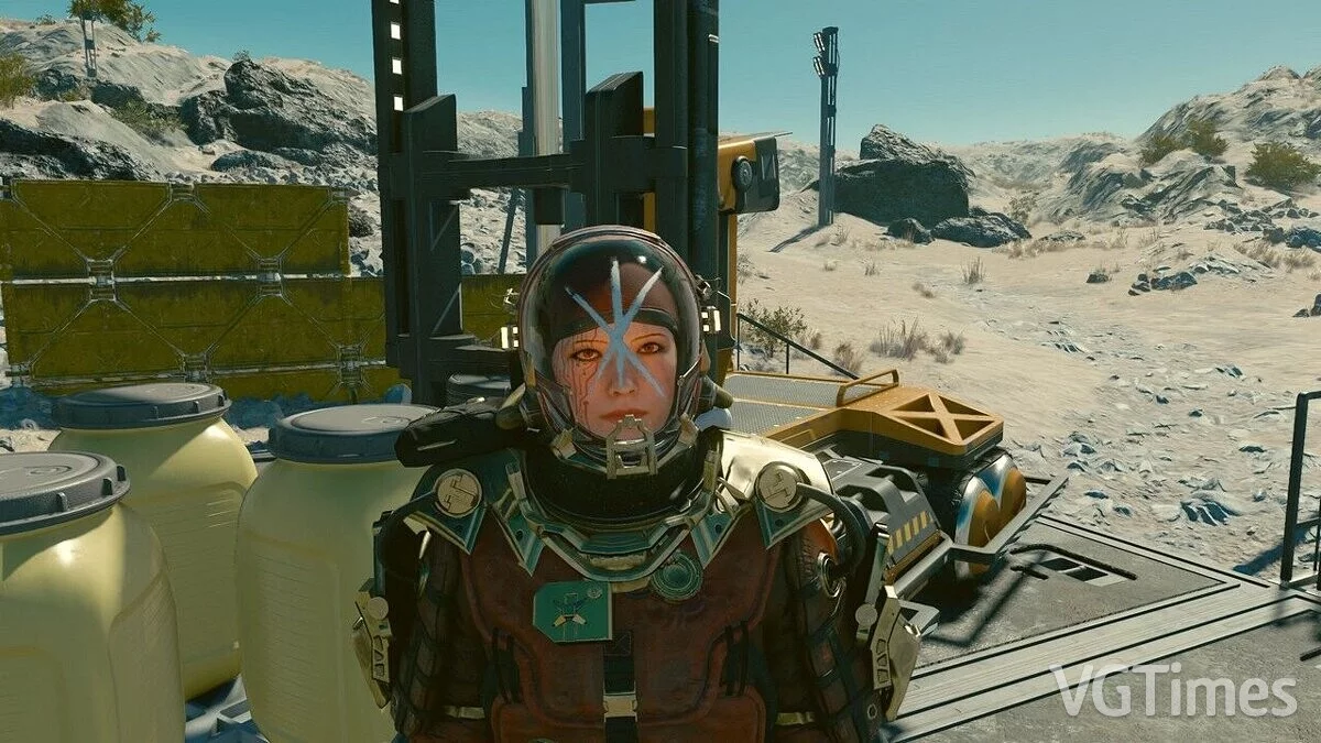 Starfield — Череп на шлеме Багрового флота