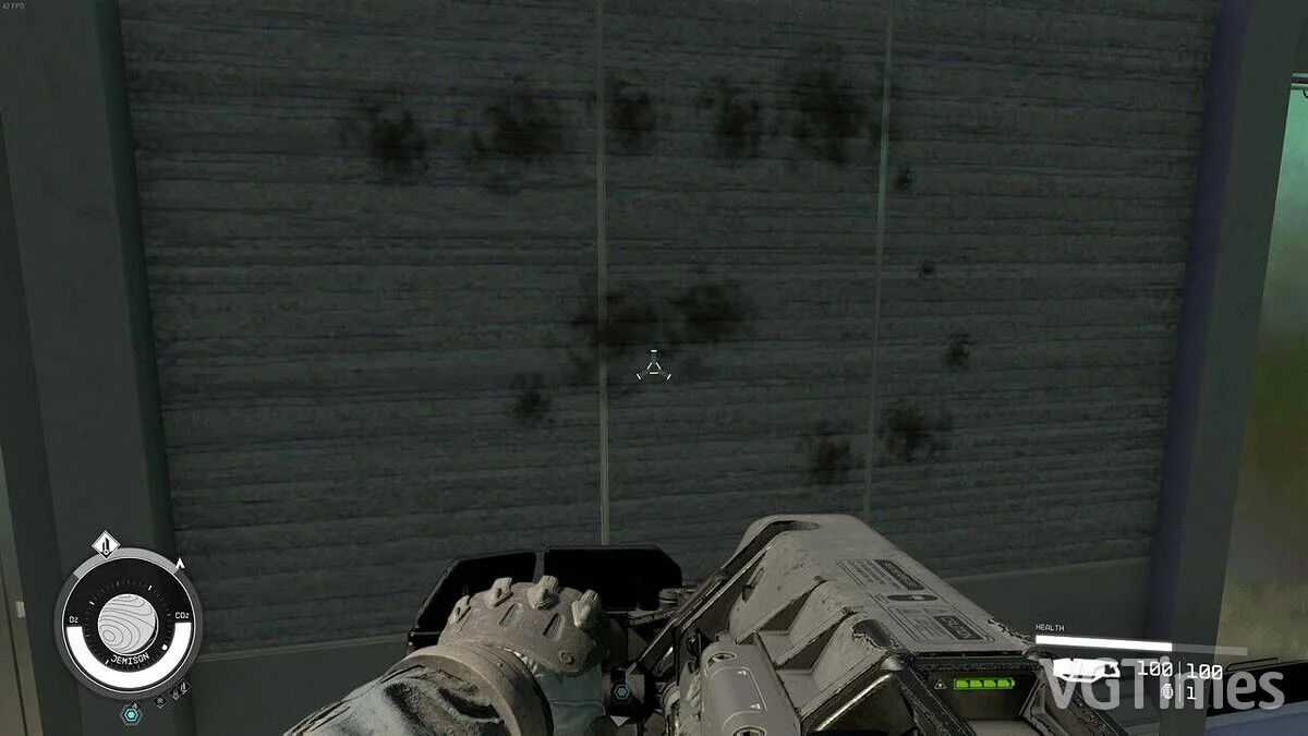 Starfield — HD ожоги от оружия