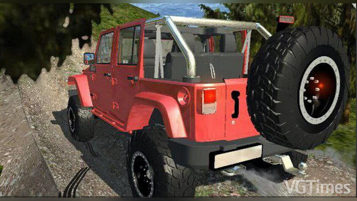 Simple Car Crash Physics Sim — Jeep Wrangler Rubicon 2012