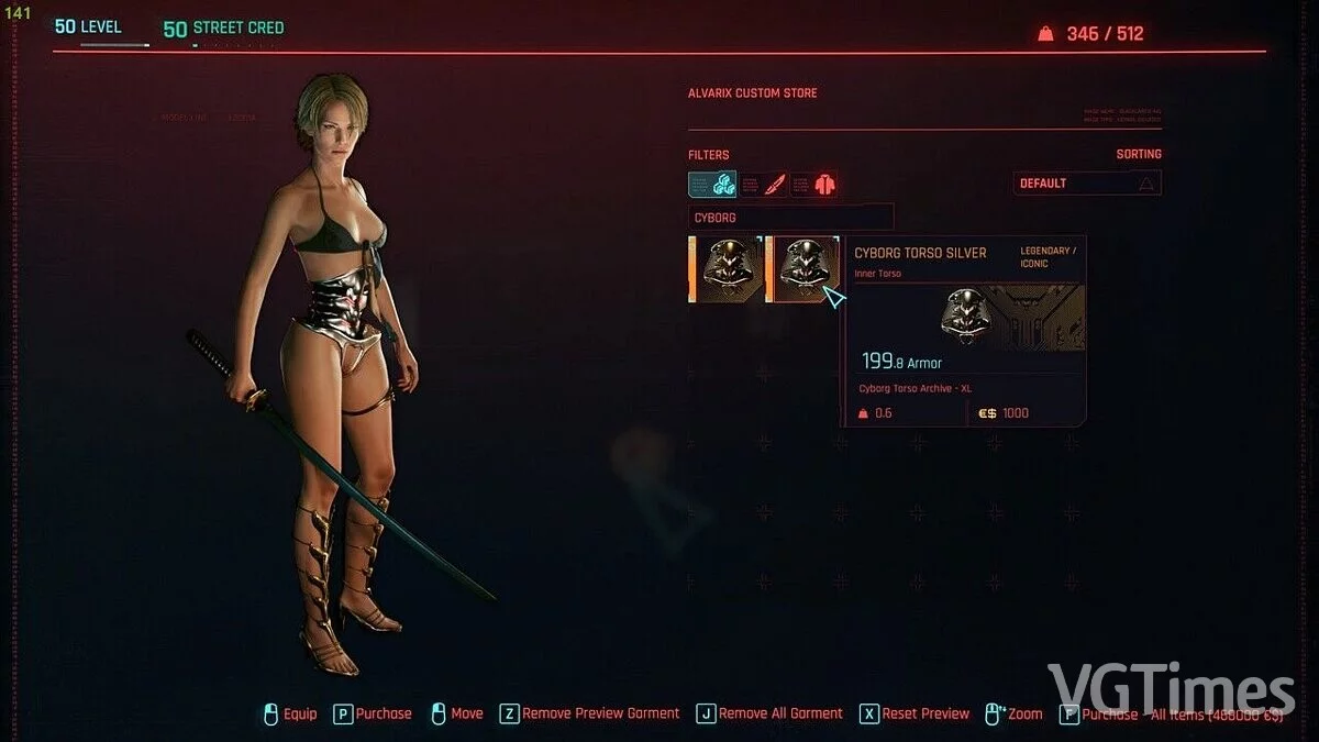 Cyberpunk 2077 — Киберторс