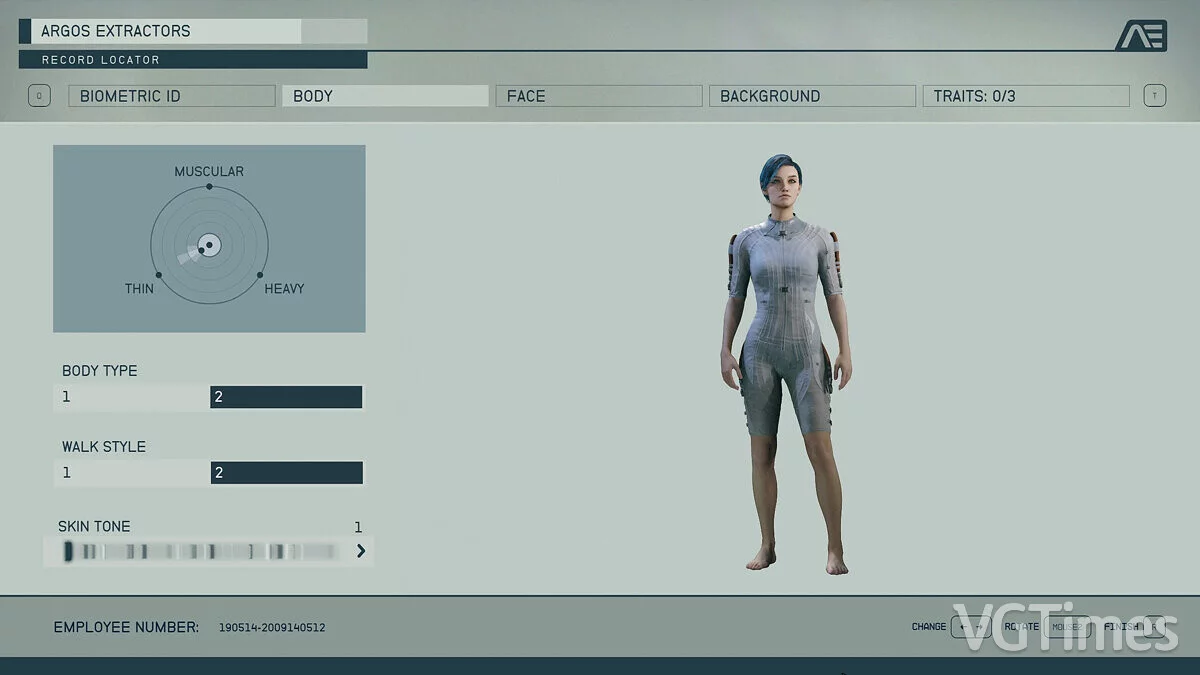 Starfield — Кэролайн - пресет персонажа