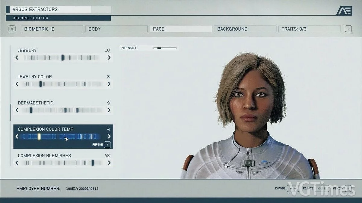 Starfield — Куки - пресет персонажа