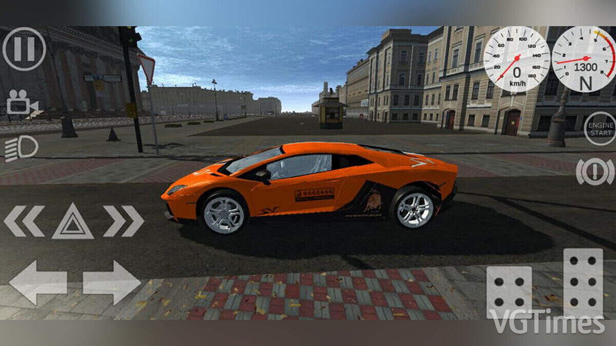 Simple Car Crash Physics Sim — Lamborghini Aventador LP700-4 2012