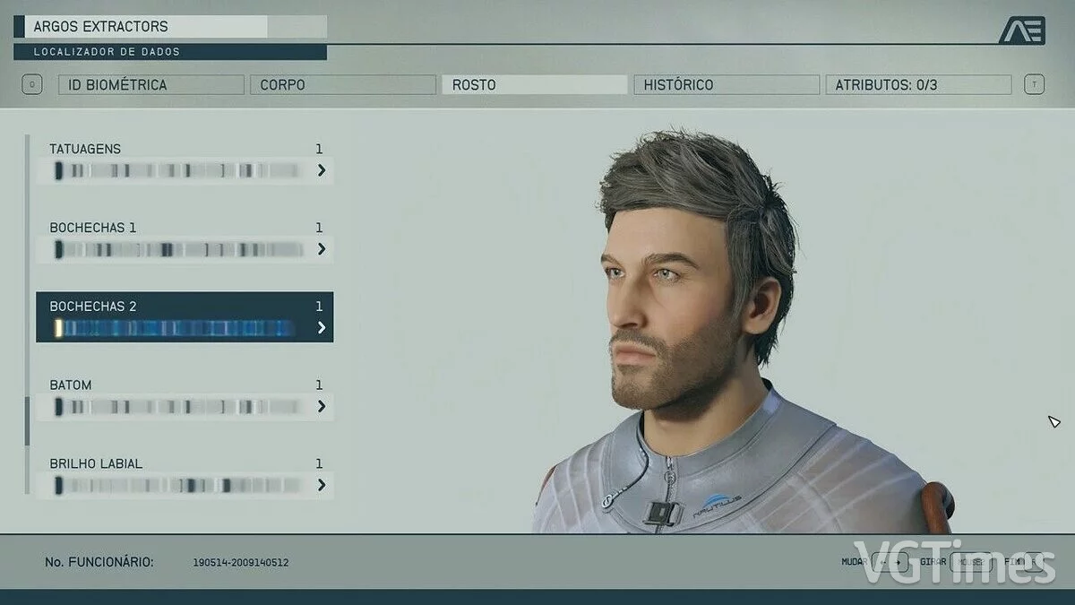 Starfield — Люк - пресет персонажа