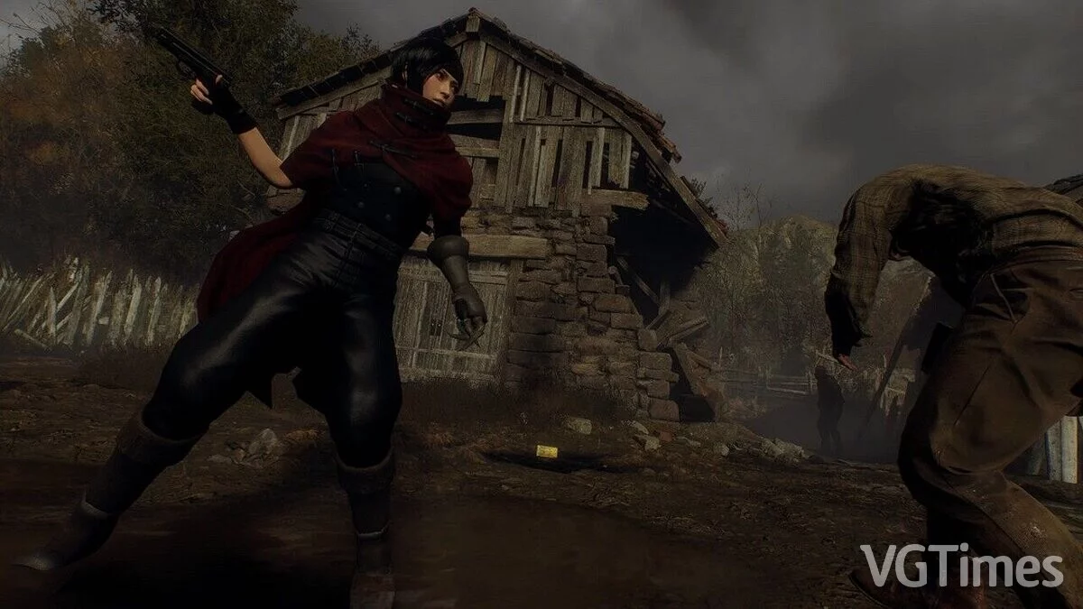 Resident Evil 4 Remake: Separate Ways — Наряд Винсента Валентайна для Ады