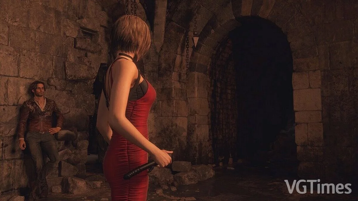 Resident Evil 4 Remake (2023) — Нож-дилдо для Ады