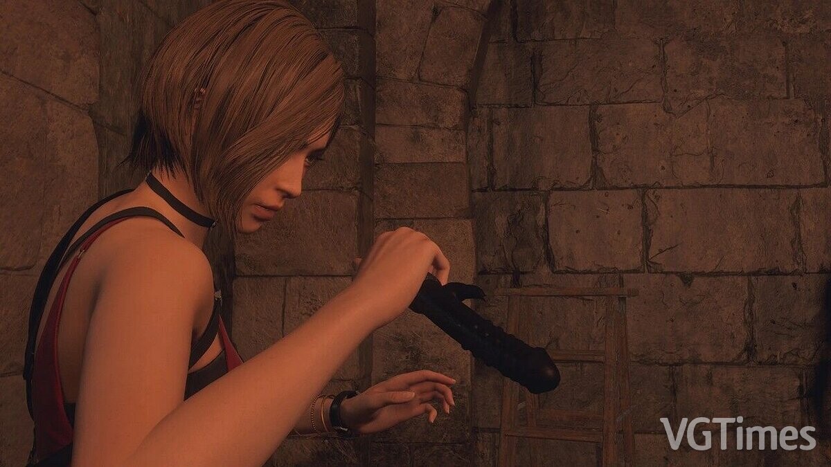 Resident Evil 4 Remake (2023) — Нож-дилдо для Ады
