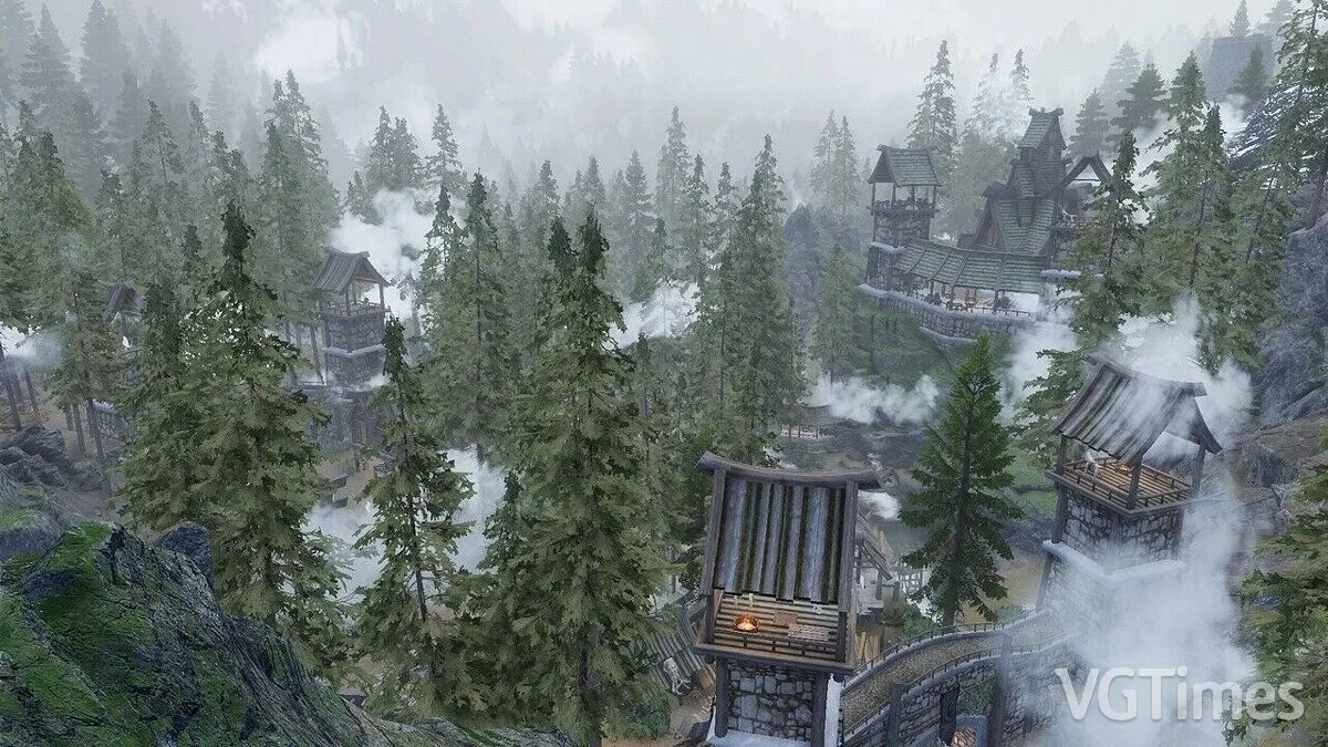 Elder Scrolls 5: Skyrim Special Edition — Облака над Фолкритом