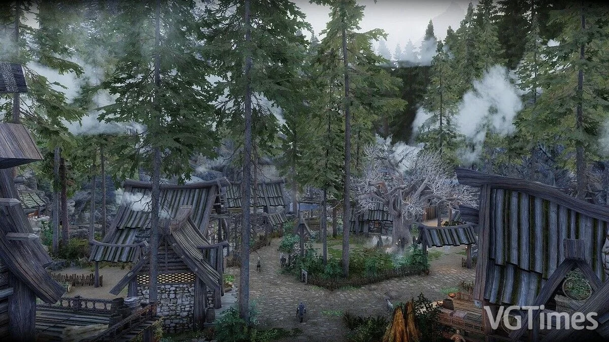 Elder Scrolls 5: Skyrim Special Edition — Облака над Фолкритом