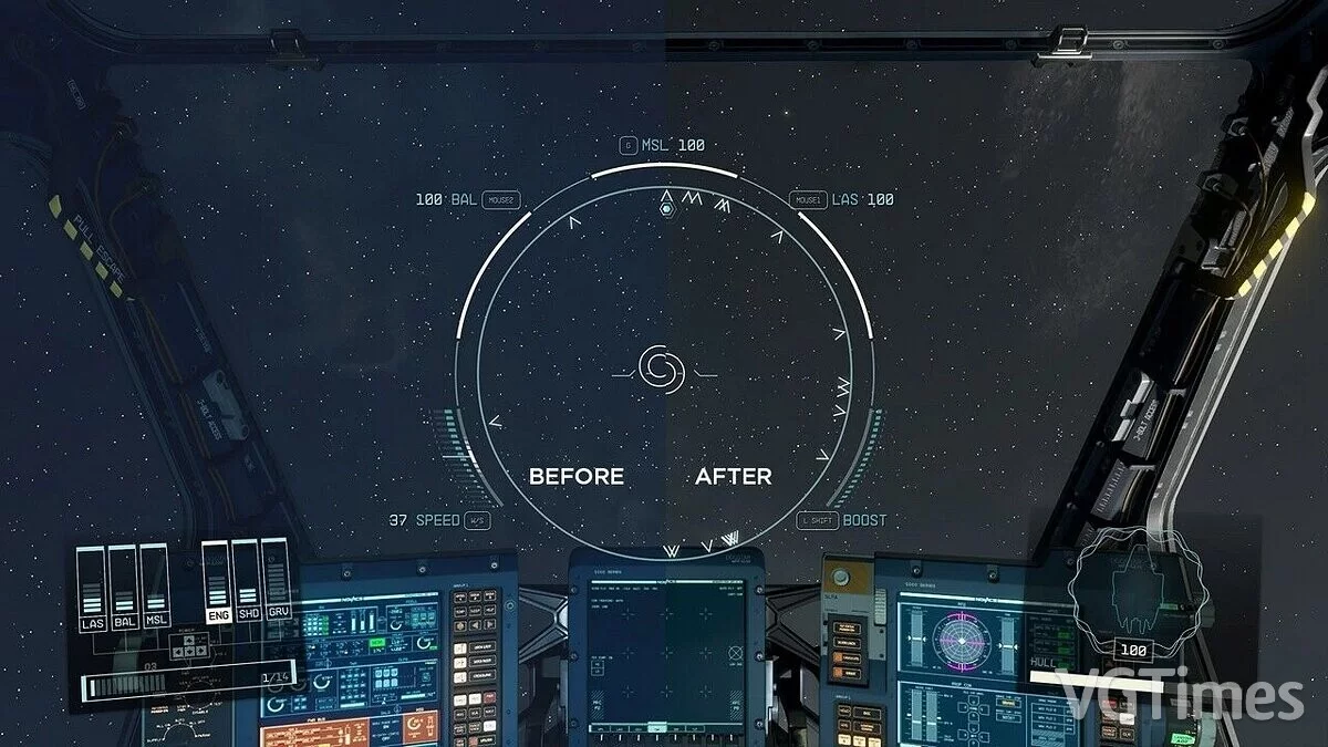 Starfield — Отключение цветовых фильтров