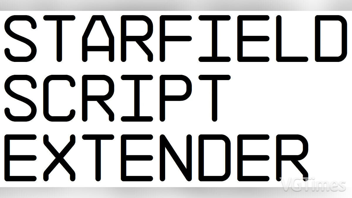 Starfield — Starfield Script Extender (SFSE)