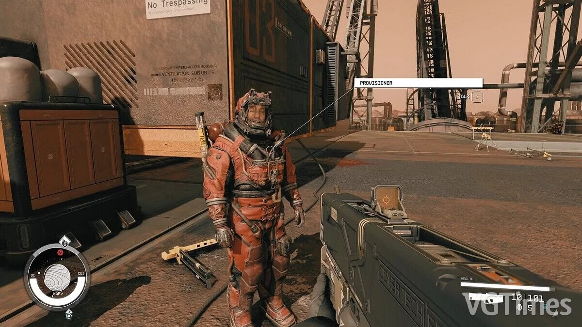 Starfield — Тактическое перекрестие