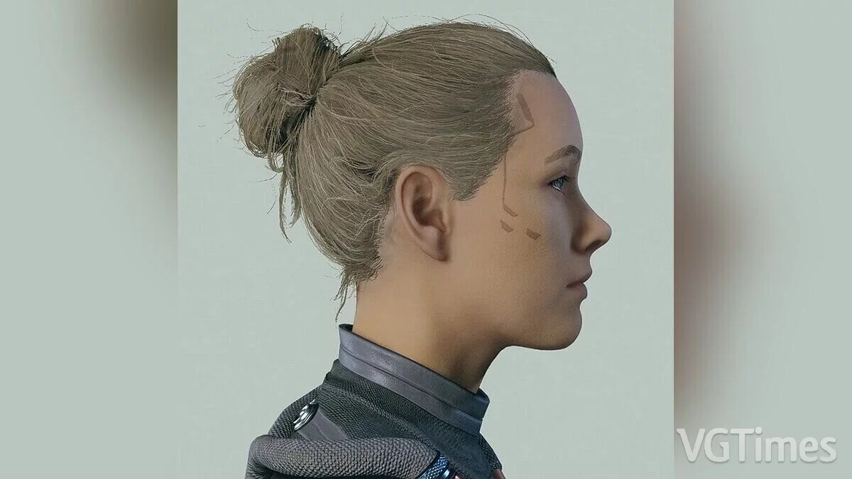 Starfield — Татуировка на лице из игры Cyberpunk 2077