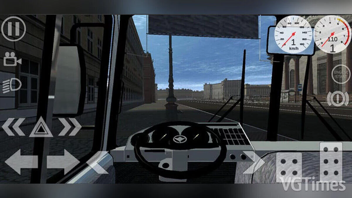 Simple Car Crash Physics Sim — Турбо ПАЗ-3205