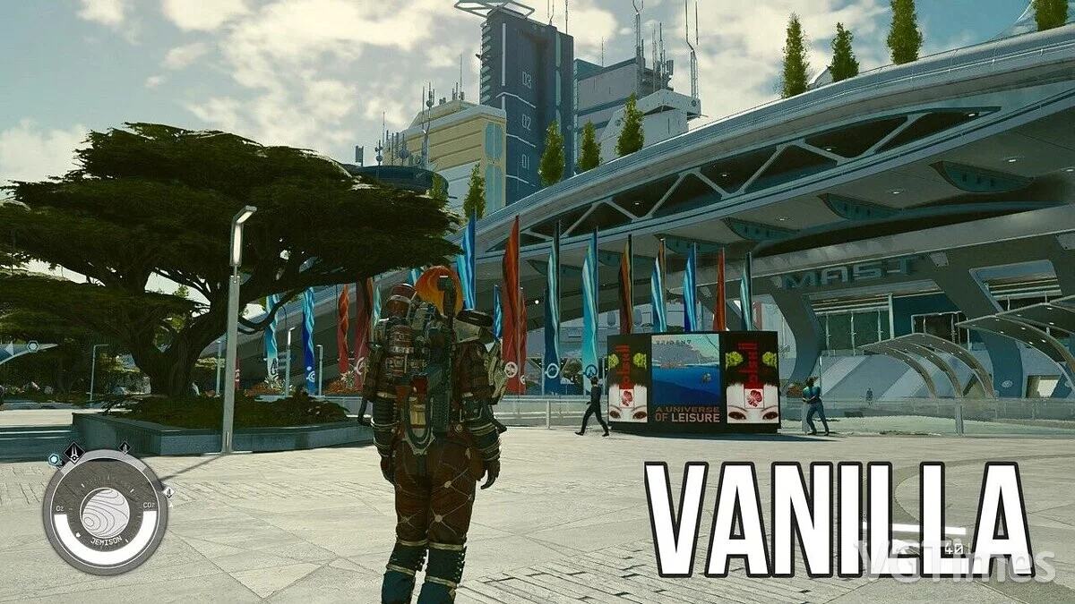 Starfield — Удаление зеленого оттенка