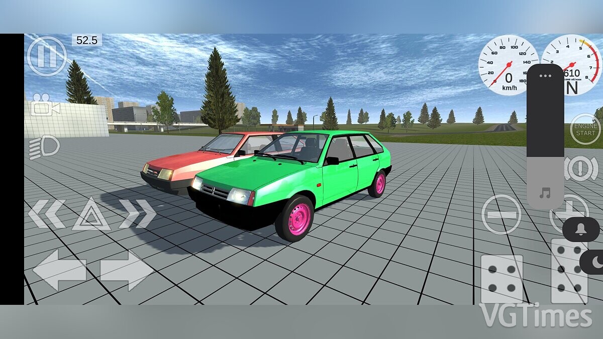 Simple Car Crash Physics Sim — ВАЗ 2109