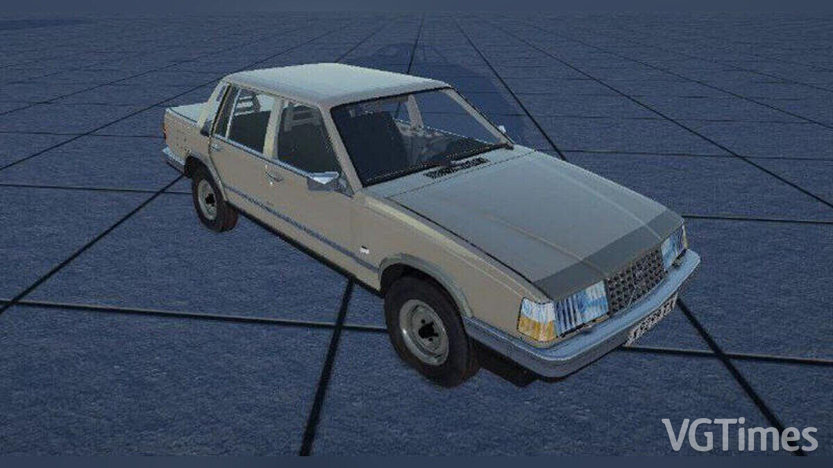 Simple Car Crash Physics Sim — Volvo 242DL