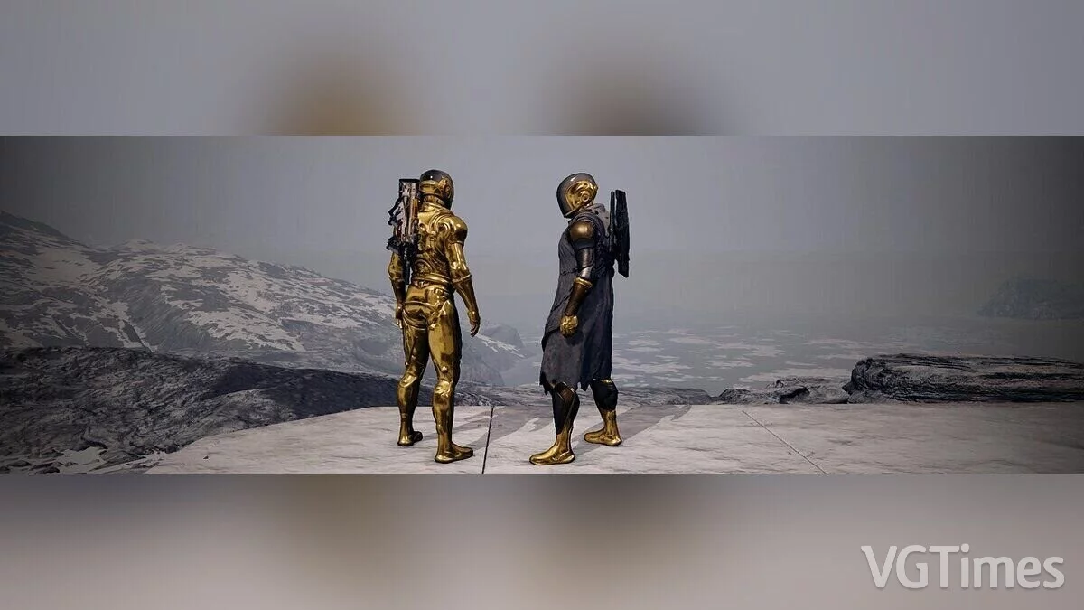 Starfield — Золотой костюм «Звездорожденного»