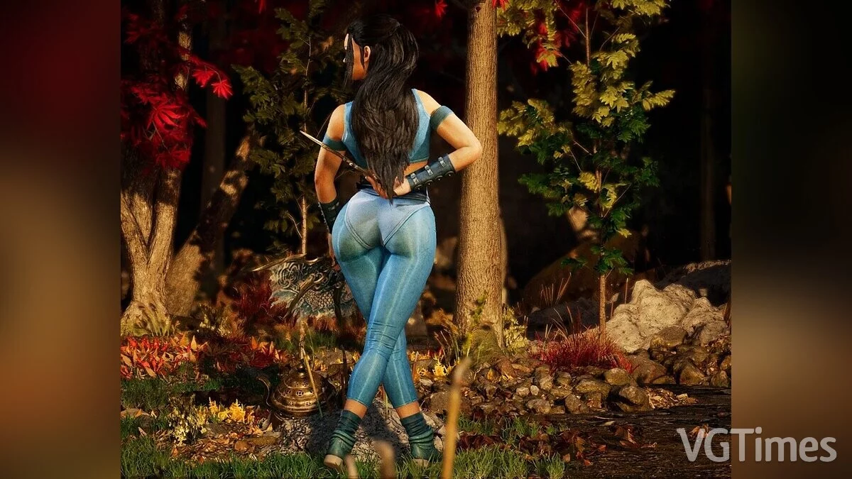 Mortal Kombat 1 — 3 варианта попы для Китаны