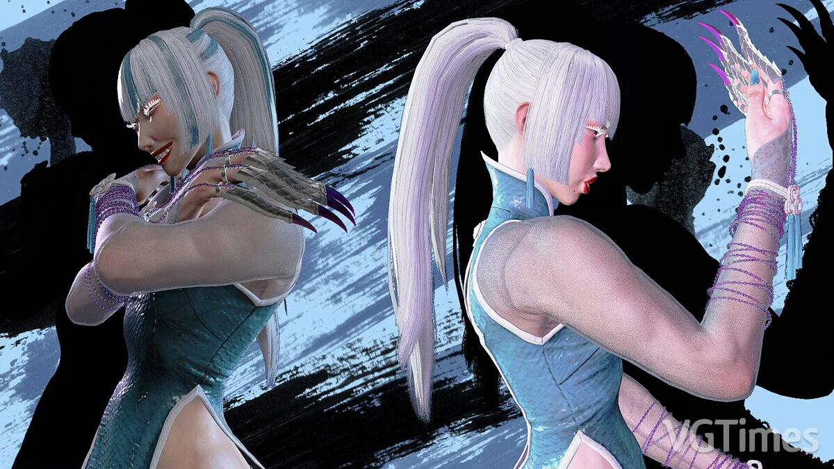 Street Fighter 6 — АКИ с прической «Хвостик»